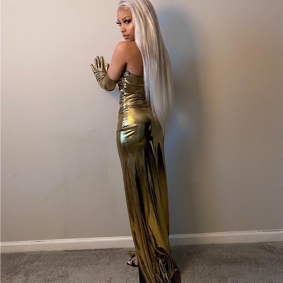Midas - Gold Dress & Gloves Set 🏆 - Picture 5 of 5